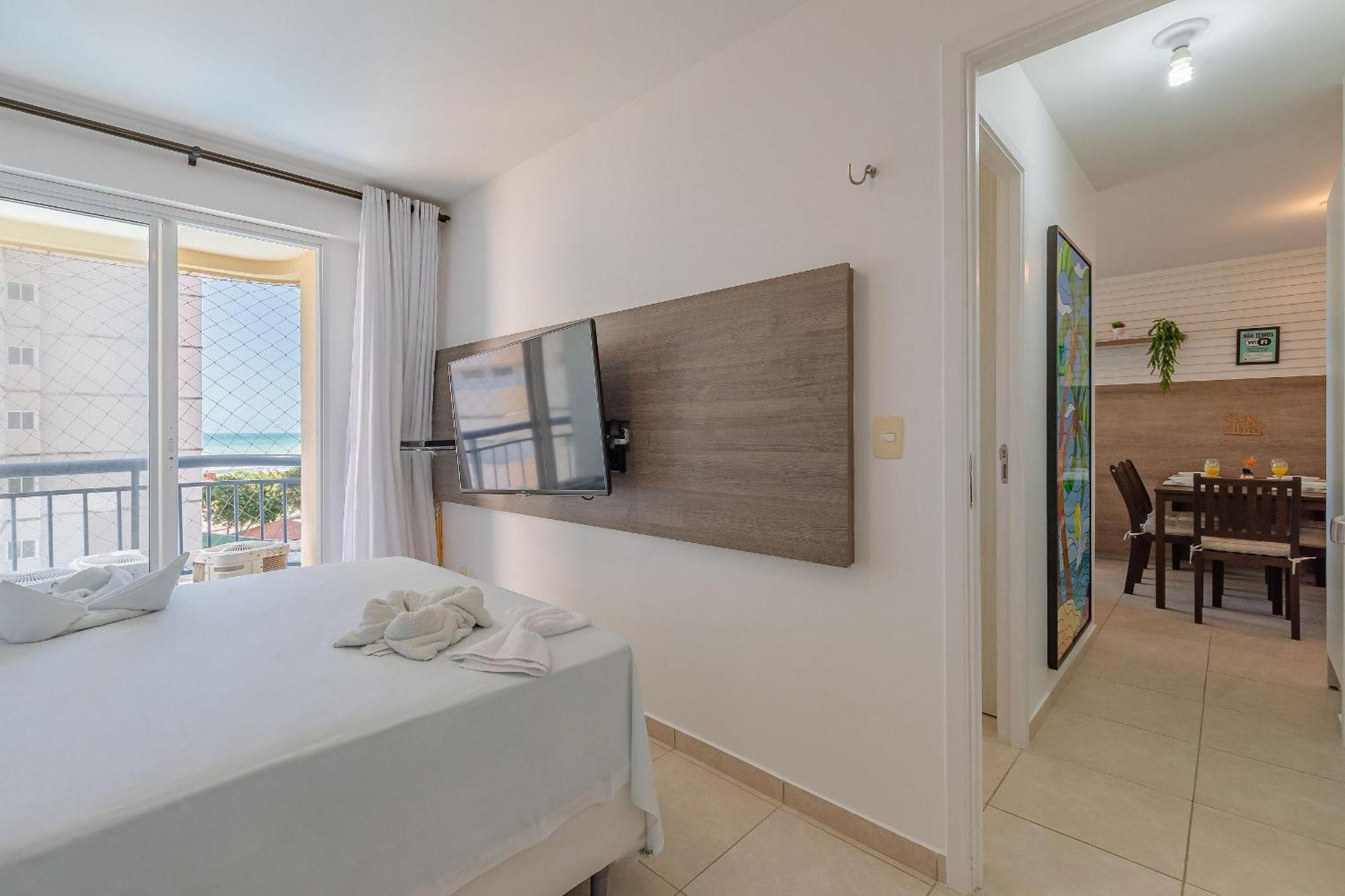 Apartamento No Balanco Do Mar Experiencia Unica, Vista Mar, Flat Projetado Fortaleza (Ceara)