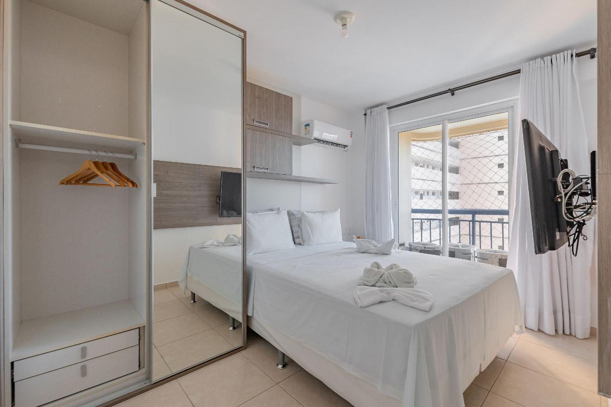 No Balanco Do Mar Experiencia Unica, Vista Mar, Flat Projetado Apartamento *
