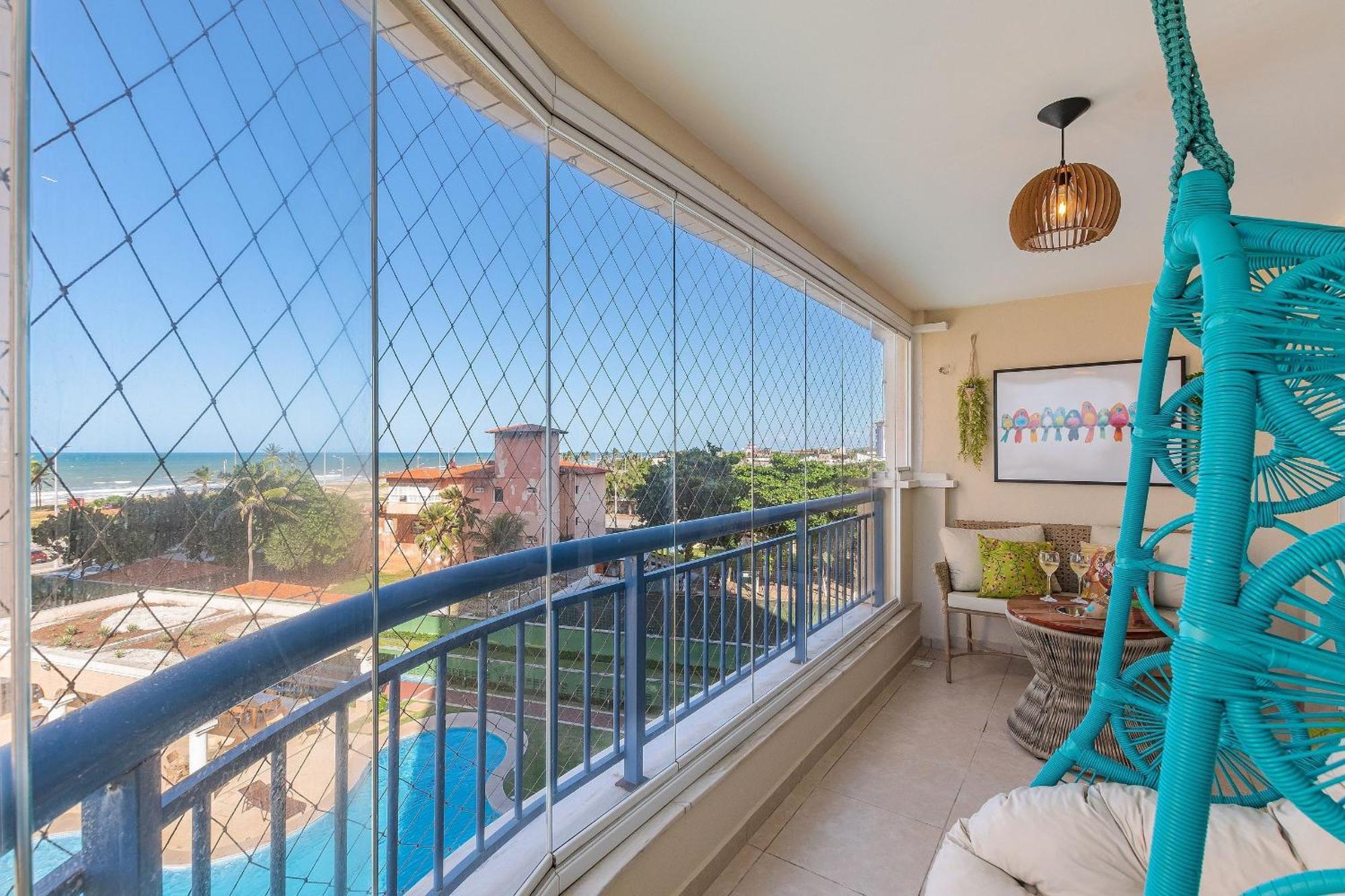 No Balanco Do Mar Experiencia Unica, Vista Mar, Flat Projetado Apartamento *
